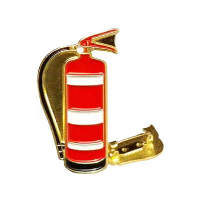 Przypinka Wpinka Pin Gaśnica Front Gaśnicowy