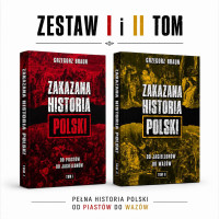 Zakazana Historia Polski ZESTAW I i II TOM Grzegorz Braun