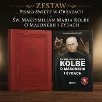 Pismo Święte w obrazach + Św. Maksymilian Maria Kolbe o masonerii i Żydach ZESTAW