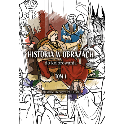 Historia w obrazach do kolorowania dla dzieci starszych (wiek 9-13 lat)