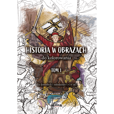 Historia w obrazach do kolorowania dla dorosłych i młodzieży (wiek 14+)