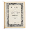 Biblia Nowy Testament Ks. Jakób Wujek ozdobione 200 rycinami reprint 1888 r.