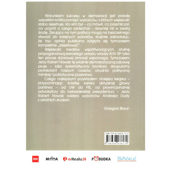 Andrzej Duda - biografia prawdziwa - Jerzy Robert Nowak